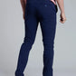 Pantalón Hombre Twill Slim Dk.Blue