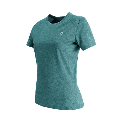 Polera Mujer Manga Corta Deportiva Lava Celeste