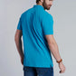 Polera Hombre Básica Pique Turquoise