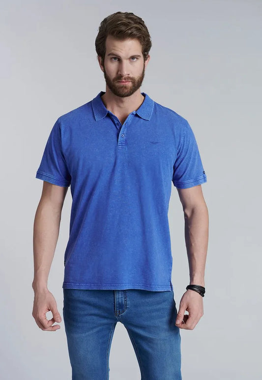 Polera Hombre Polo San Diego Azul