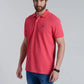 Polera Hombre Básica Pique Coral