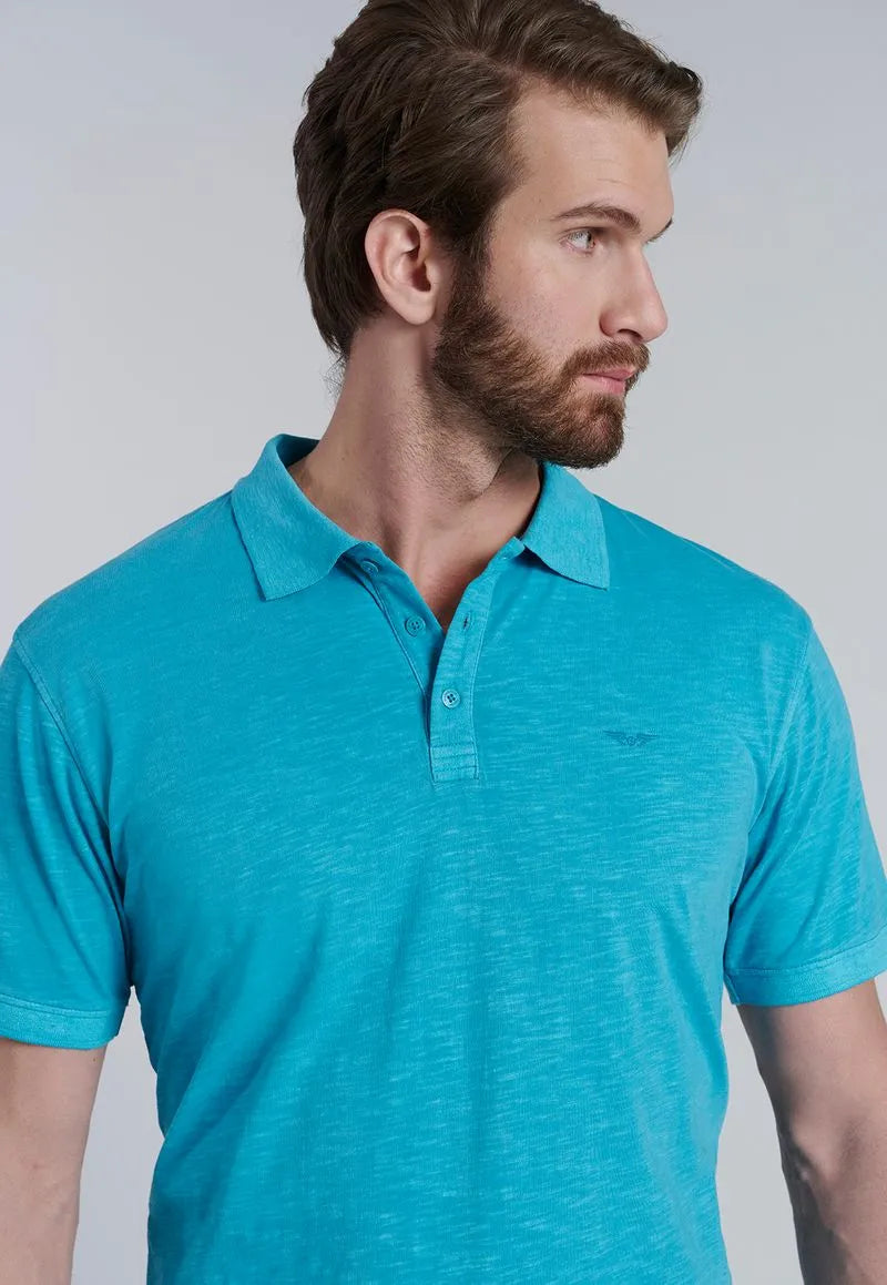 Polera Hombre Polo San Diego Turquesa