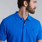 Polera Hombre Básica Pique Lt. Blue