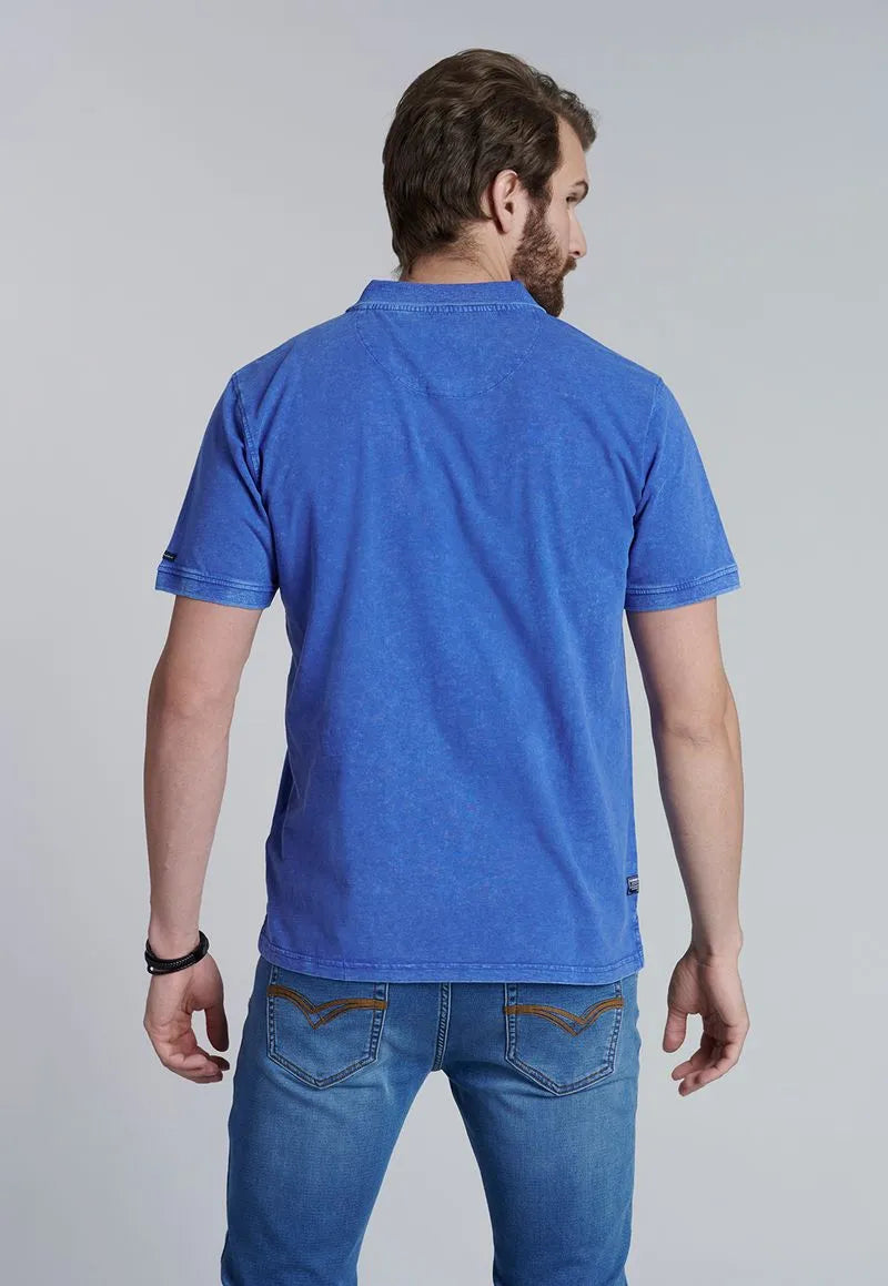 Polera Hombre Polo San Diego Azul