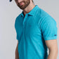 Polera Hombre Polo San Diego Turquesa