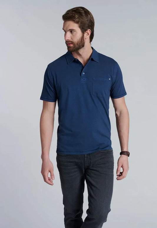 Polera Hombre Polo Orlando Navy