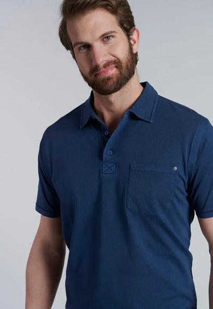 Polera Hombre Polo Orlando Navy