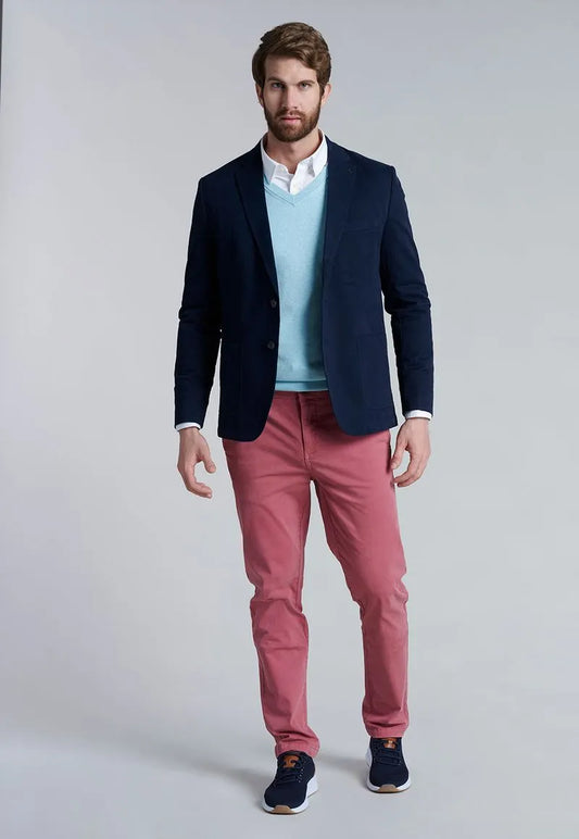 Blazer Hombre Stanford Azul