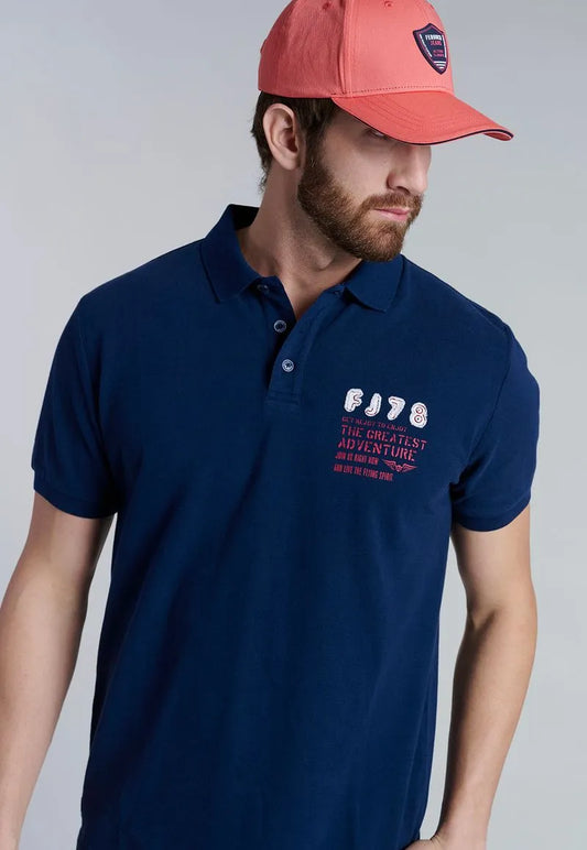 Polera Hombre Polo Santa Monica Navy