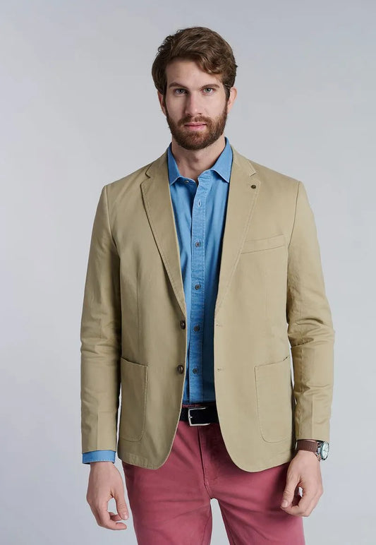 Blazer Hombre Stanford Khaki