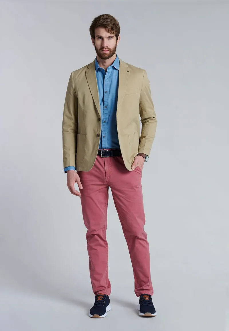 Blazer Hombre Stanford Khaki