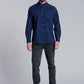 Camisa Hombre Sport Garment Dyed Navy