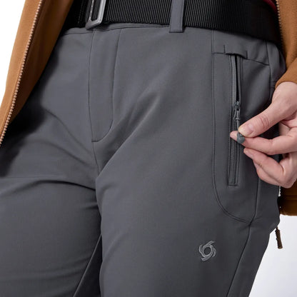 Pantalon Mujer Largo Bronco Gris Oscuro