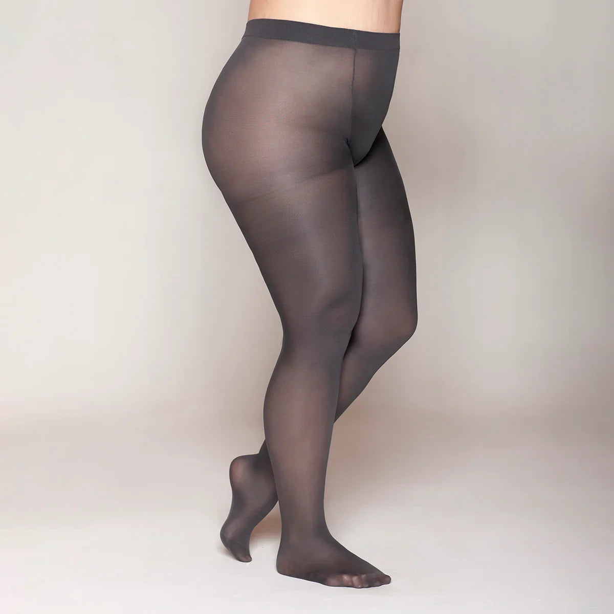 Ballerina Niña Escolar Elasticada Gris