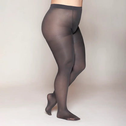 Ballerina Niña Escolar Elasticada Gris