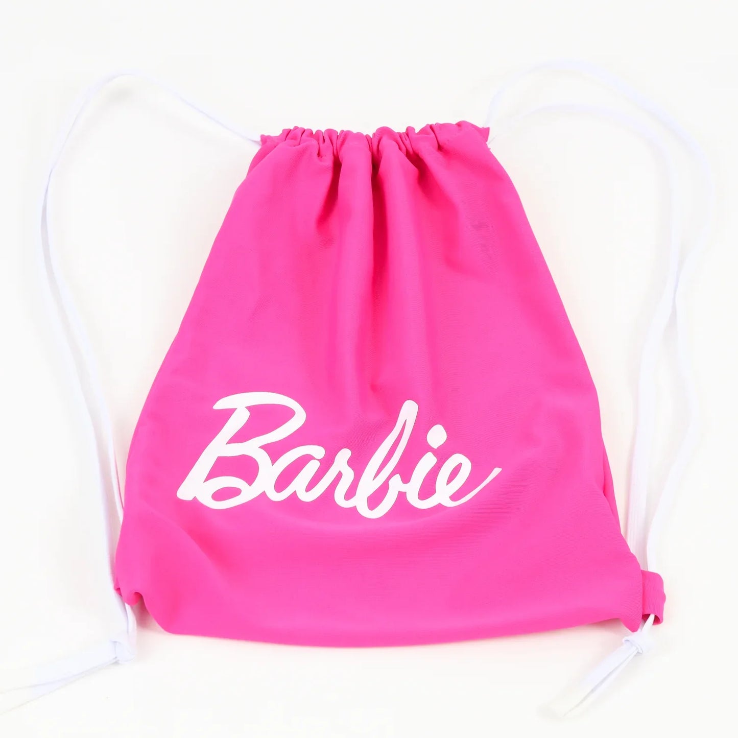 Bikini Niña Rosa Logo Barbie Fucsia
