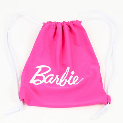 Bikini Niña Rosa Logo Barbie Fucsia