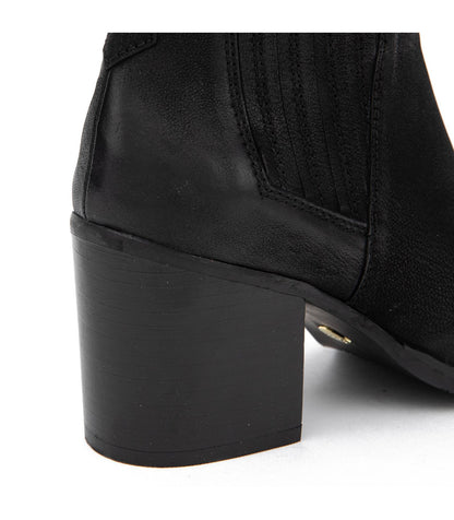Bootie Mujer Bruna Negro