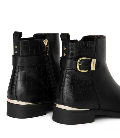 Botin Mujer Hortencia Negro