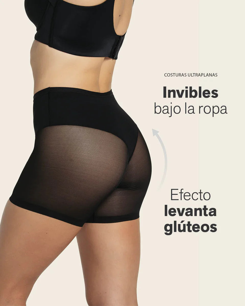 Calzón Mujer Faja Invisible De Control Efecto Colaless Negro