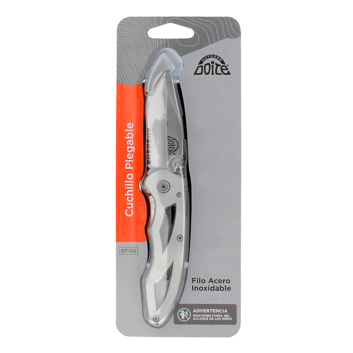 Cuchillo Plegable Acero Inoxidable Mako