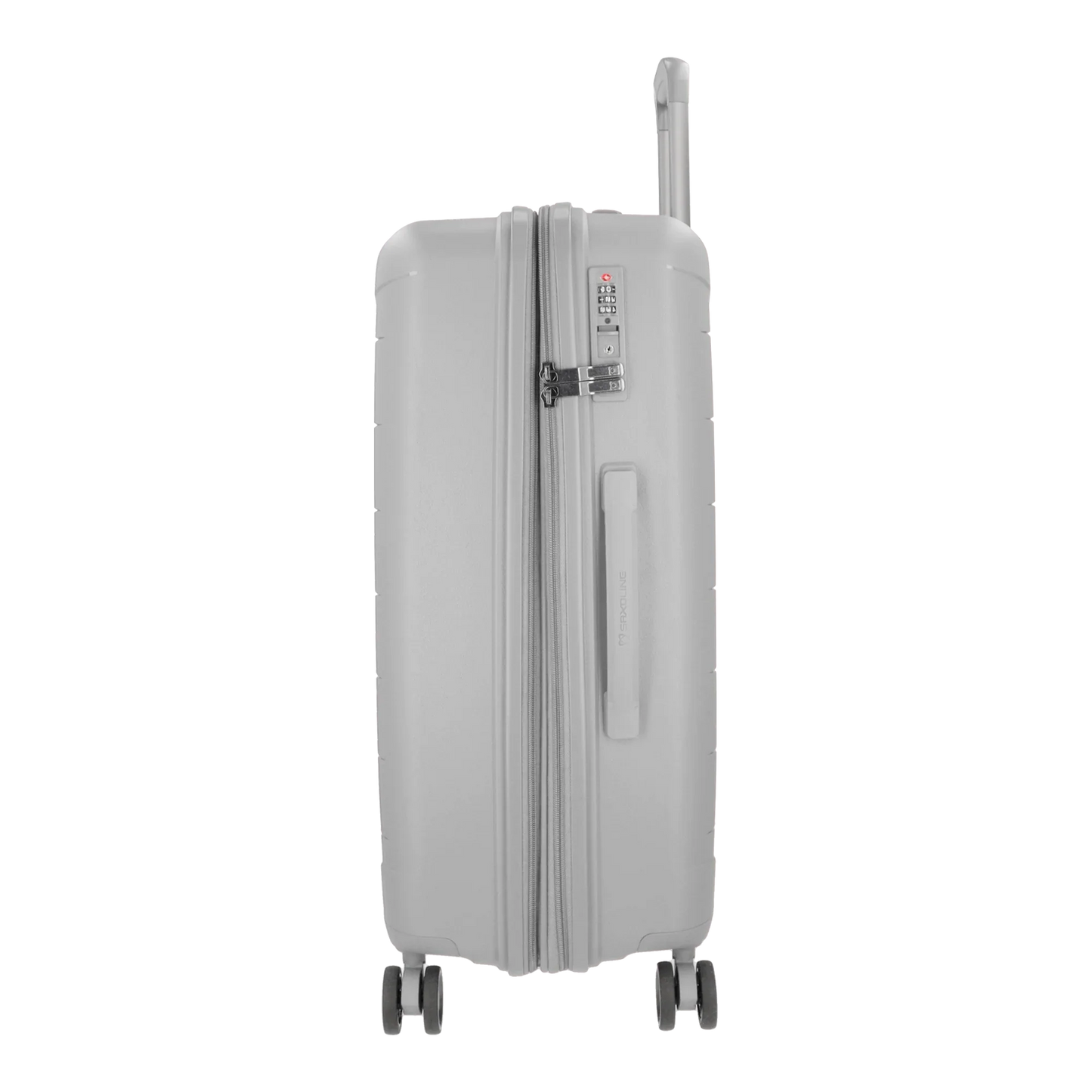 Maleta Grande Moonstone Impact Pro Plateada