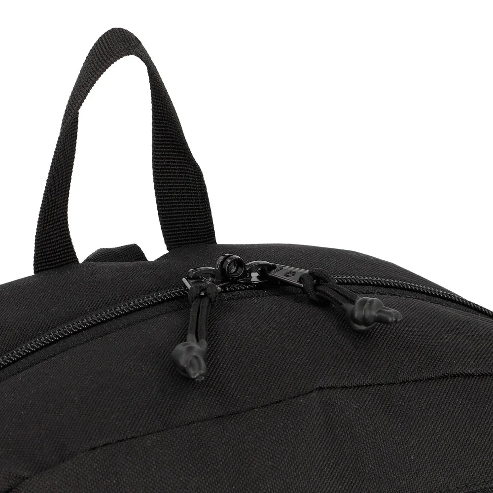 Mochila + Bolso + Estuche + Lonchera Megapack Niño Negro-Rojo