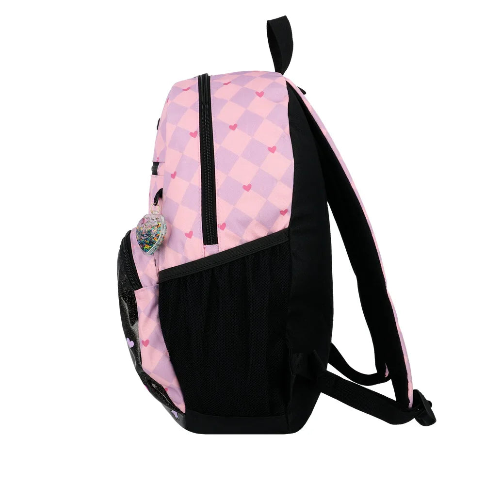 Mochila Escolar Niña Bolt Gato Black