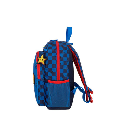 Mochila Escolar Niño Kinder Azul