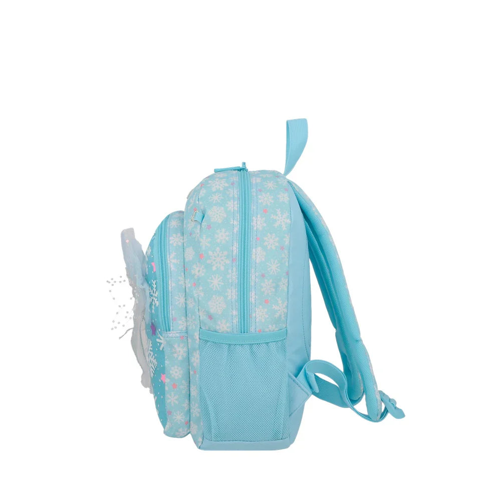 Mochila Escolar Niña Kinder Celeste