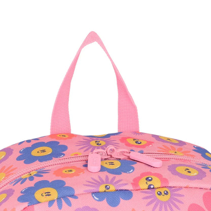 Mochila + Estuche + Lonchera Multipack Niña Flores Pink
