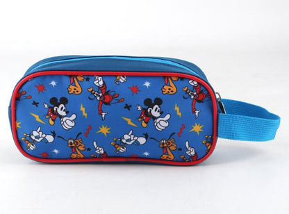 Pack Mochila Niño con Ruedas, Estuche y Lonchera Mickey