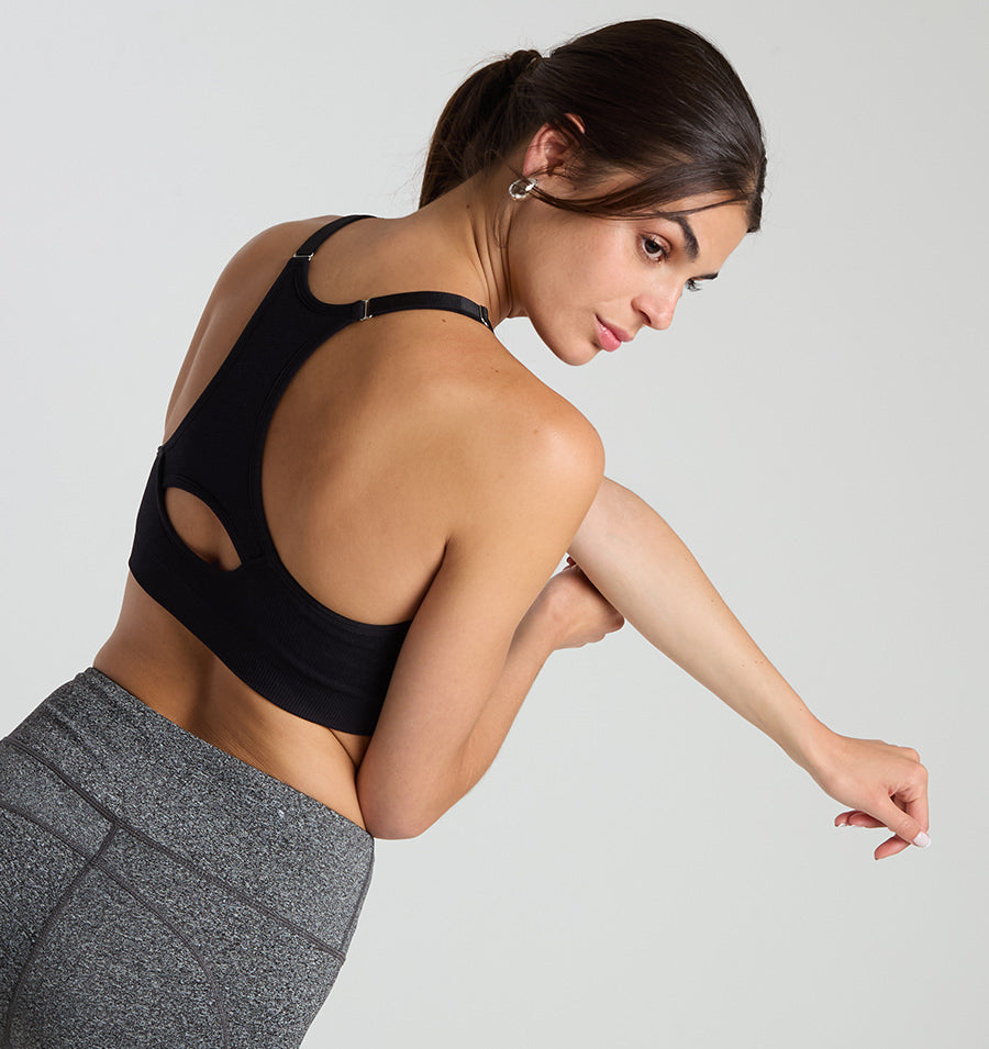 Peto Mujer Seamless Polette Negro