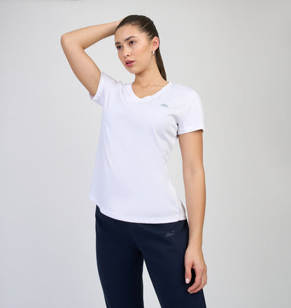 Polera Mujer Deportiva Agata Blanco