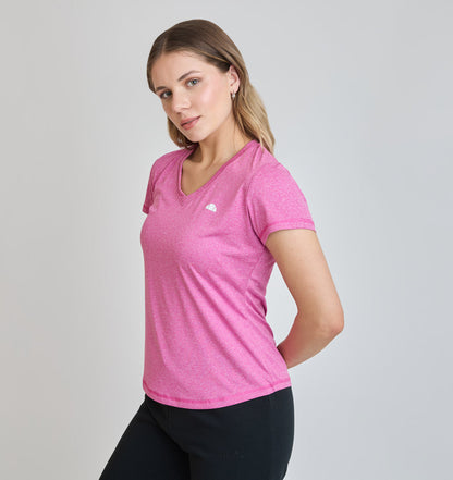 Polera Mujer Deportiva Agata Fucsia