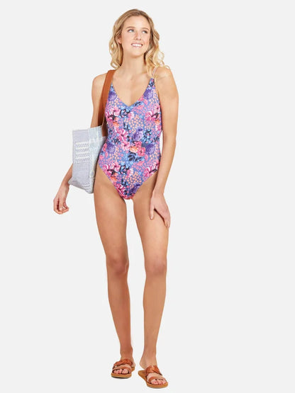 Traje de Baño Mujer Tropical Hibiscus