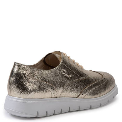 Zapato Mujer Casual Itati Dorado