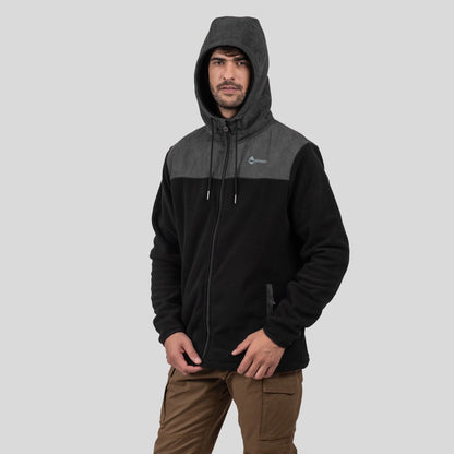 Polerón Hombre Heavy Polar Eco Hovenir Negro