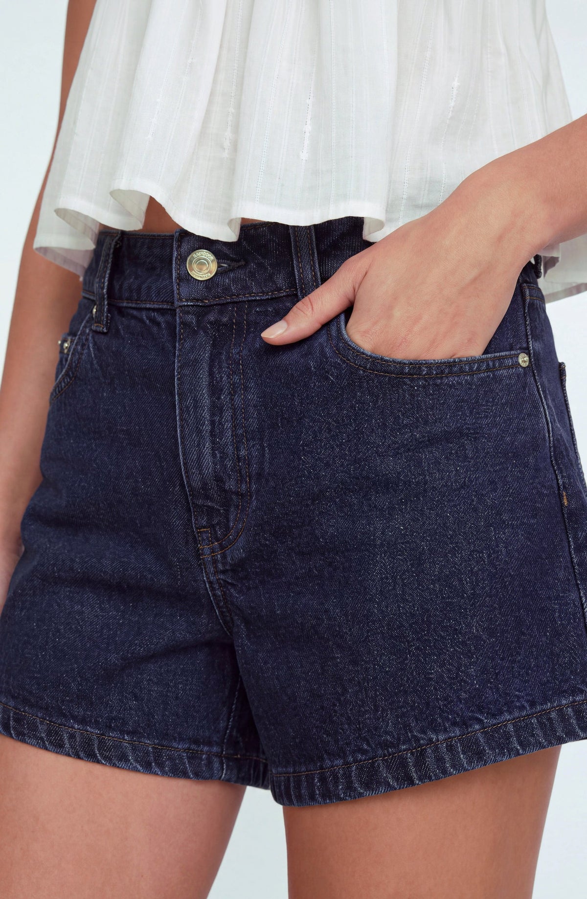 Short Mujer Denim Light Blue