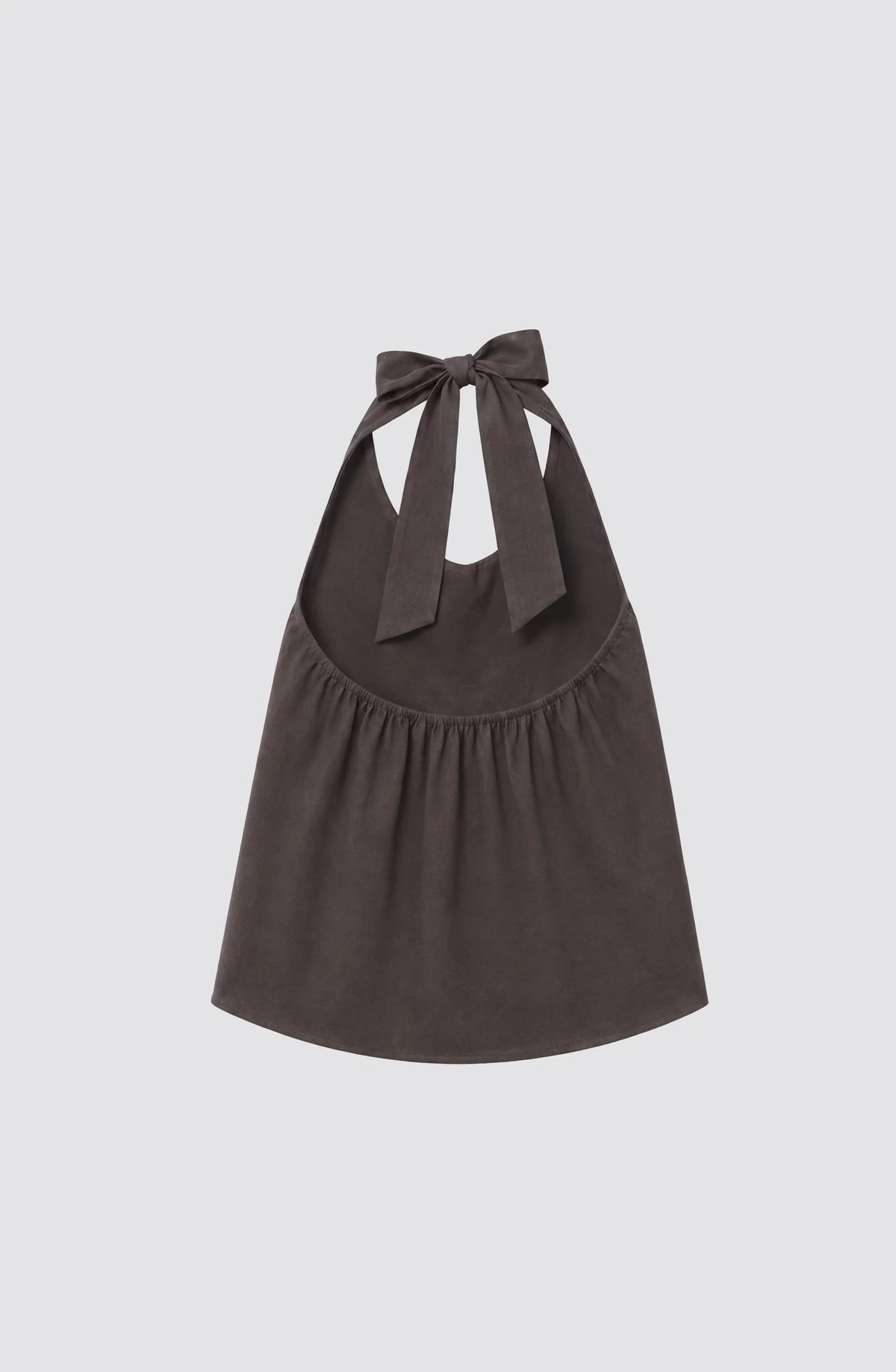 Top Mujer Halter Brown