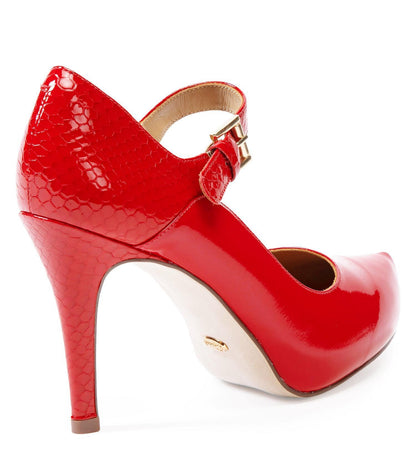 Zapato Mujer Olga Rojo