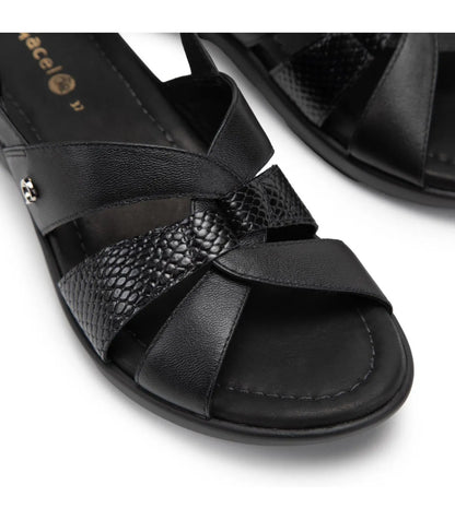 Sandalia Mujer Arely Negro