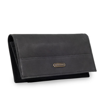 Chequera Hombre Graso 108 Negro