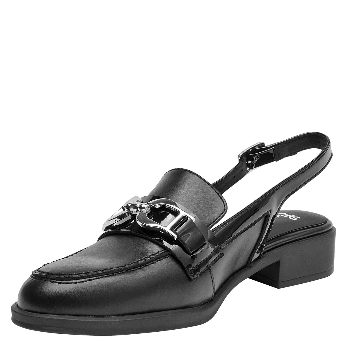 Zapato Mujer Cuero Negro