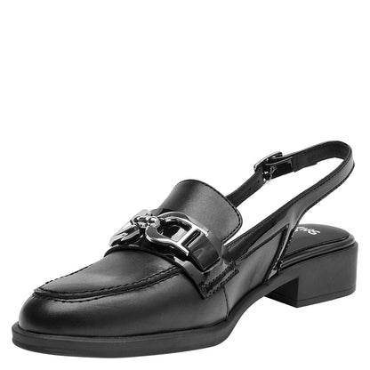 Zapato Mujer Cuero Negro