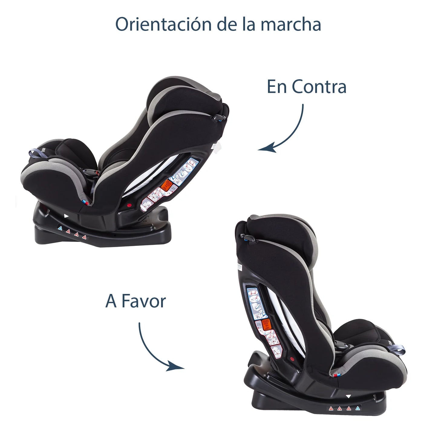 Silla de Auto Convertible Orbit Negra