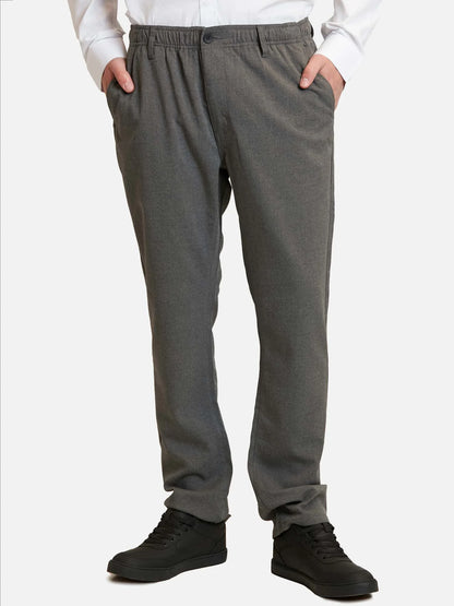 Pantalón Escolar Cintura Elasticada Gris