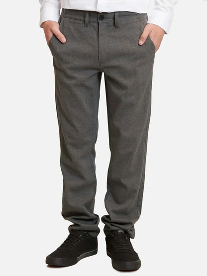 Pantalón Escolar Juvenil Skinny Gris