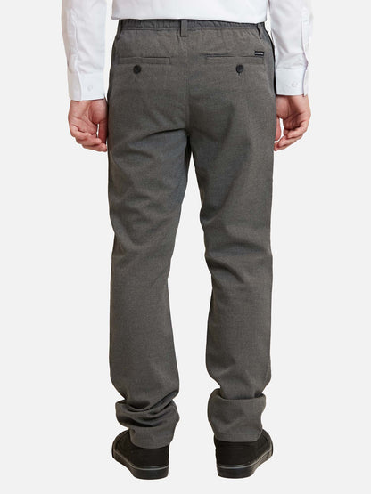 Pantalón Hombre Pretica Elasticada Gris