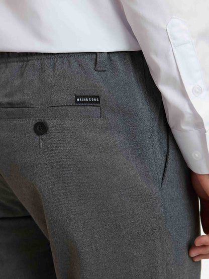 Pantalón Hombre Pretica Elasticada Gris